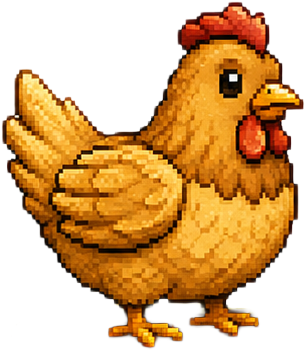 Golden chicken